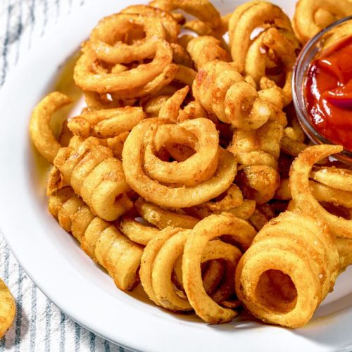 How To Cook Curly Fries in the Air Fryer (frozen)…
